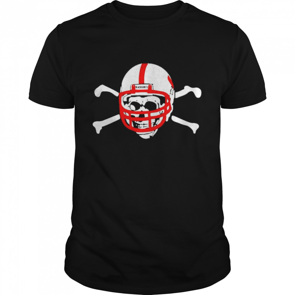 JoJo Domann Skull Nebraska Cornhuskers shirt Classic Men's T-shirt