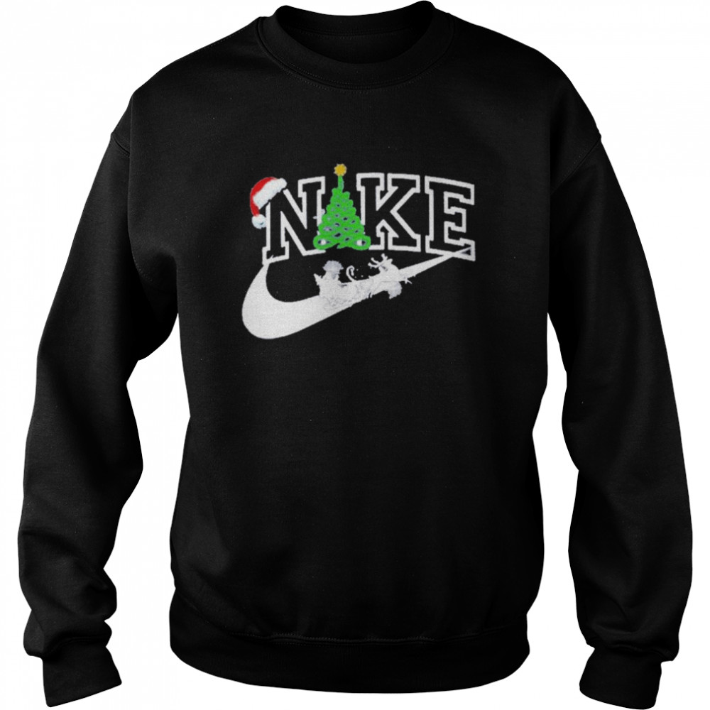 Nike Merry Christmas 2021 Shirt Unisex Sweatshirt