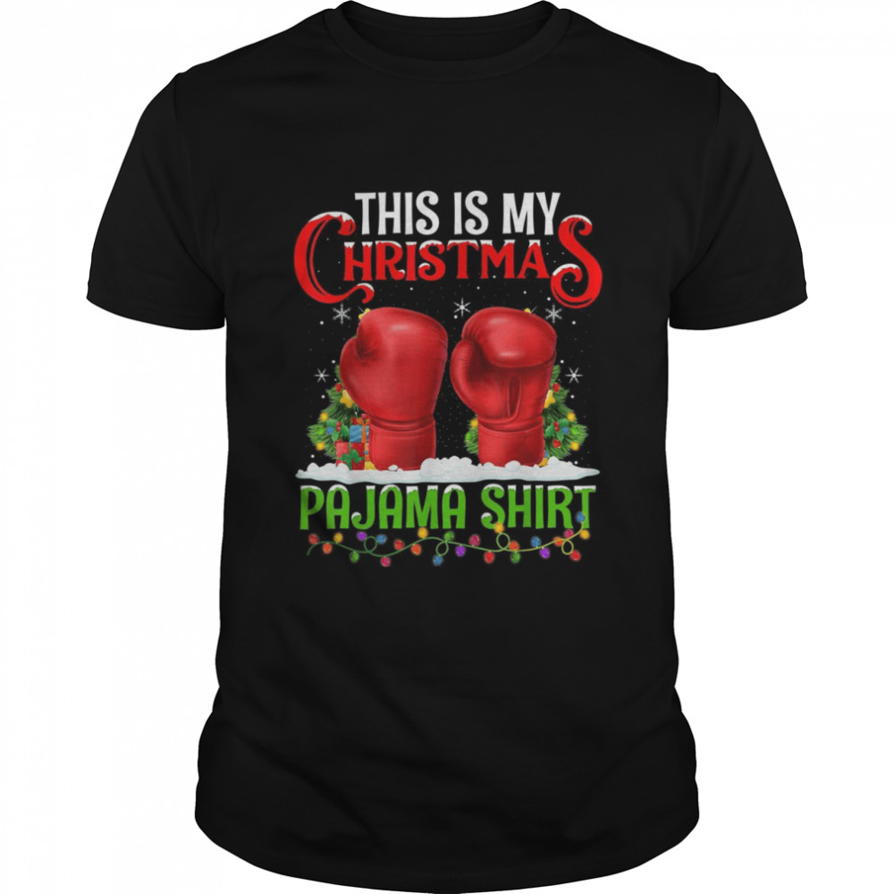 This Is My Christmas Pajama  Boxing Christmas  Classic Men's T-shirt