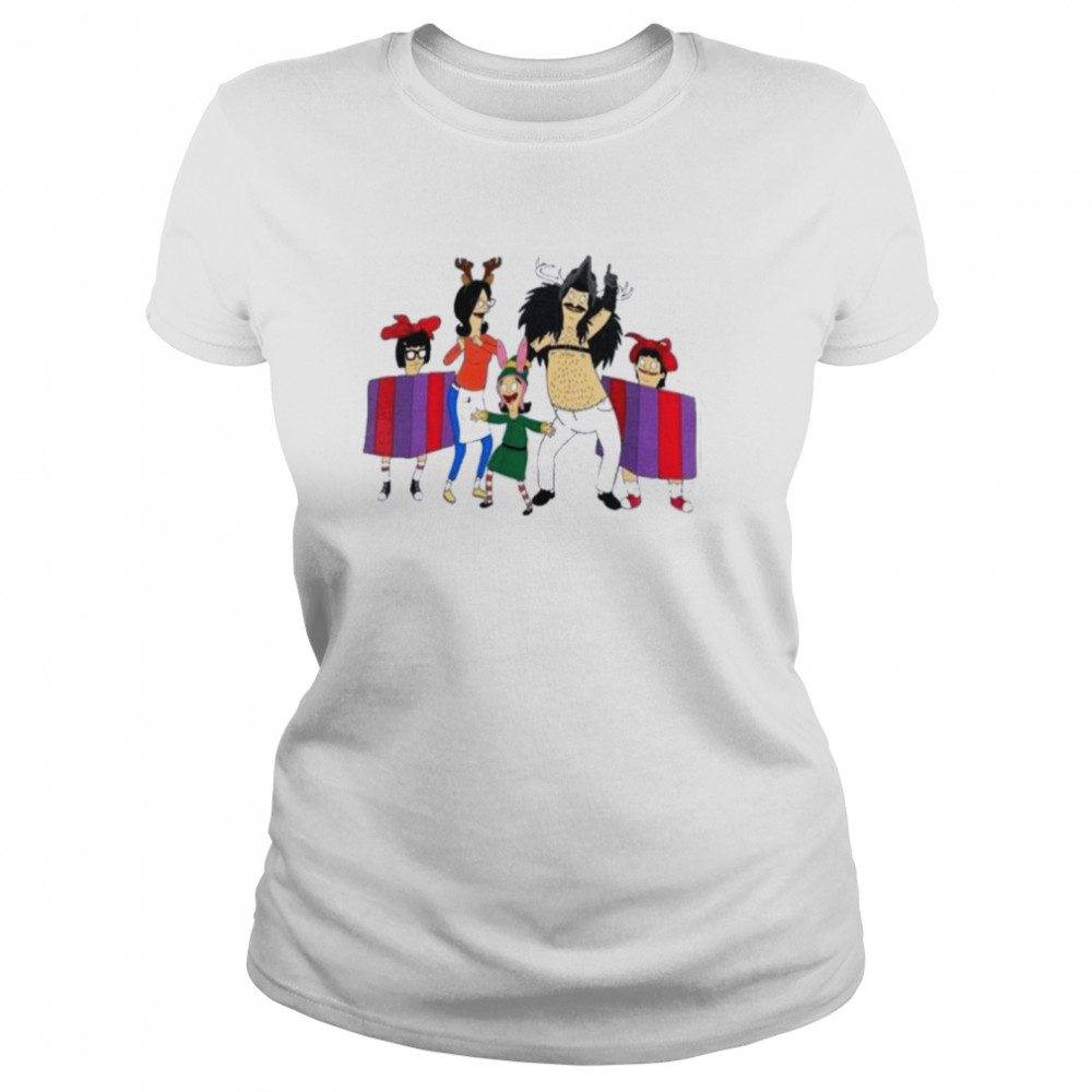 2021 Bobs Burgers Family Holiday Classic Womens T Shirt