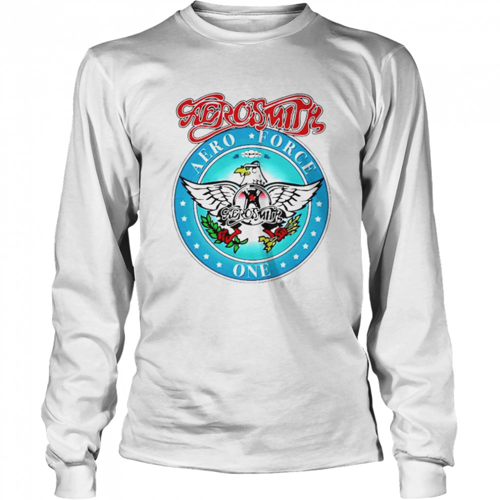 Aerosmith Aero Force One Shirt Long Sleeved T-Shirt