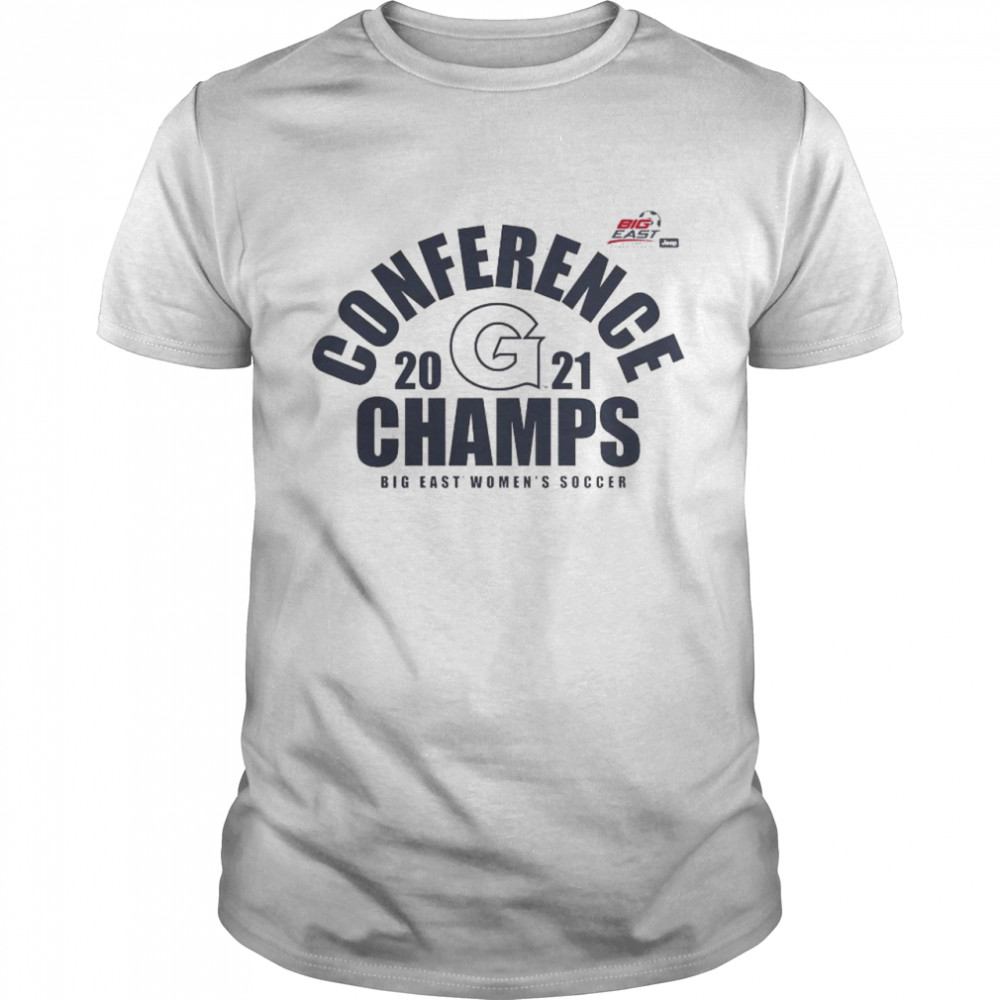 Georgetown Hoyas 2021 Big East Women’s Soccer Champions T- Classic Men's T-shirt