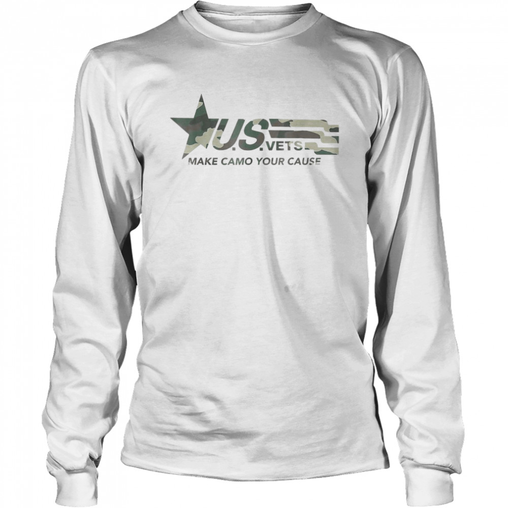 Honorusvets Make Camo Your Cause T Long Sleeved T Shirt