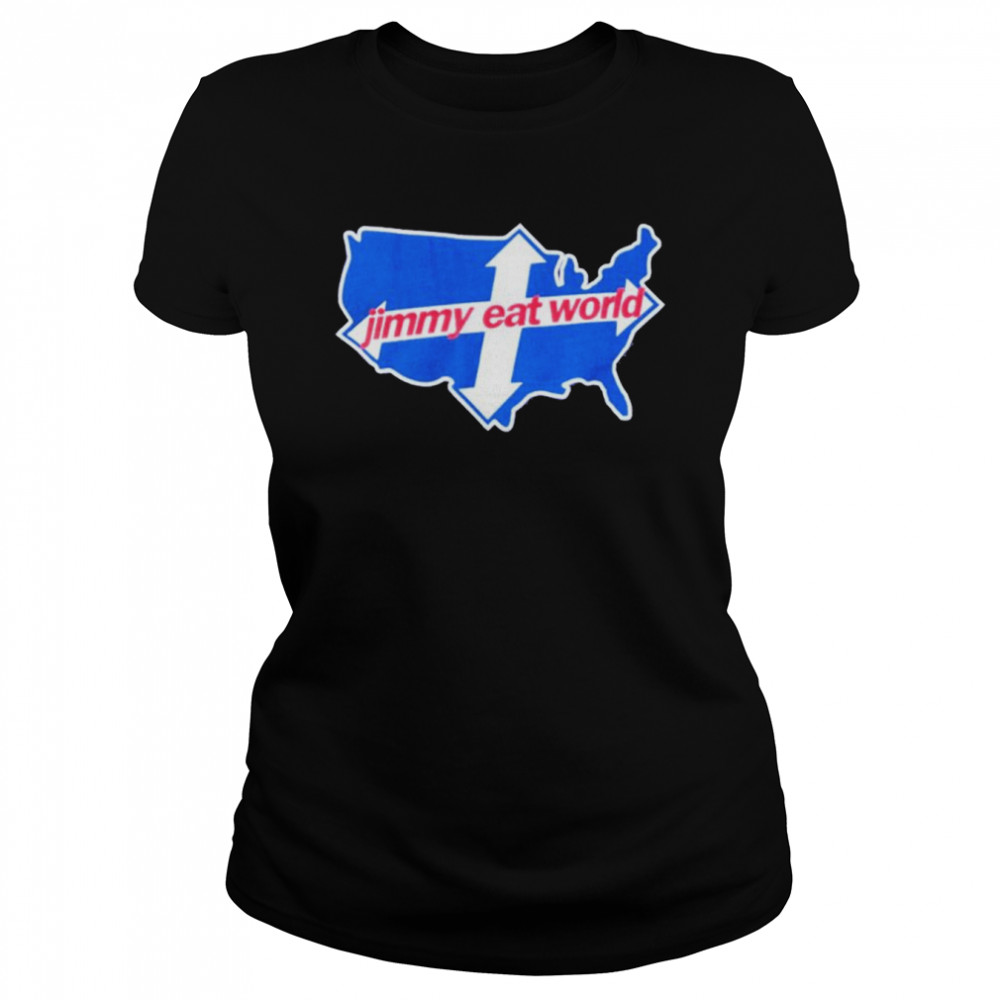 Jimmy eat world America shirt Classic Women's T-shirt