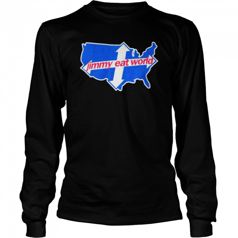 Jimmy Eat World America Shirt Long Sleeved T-Shirt