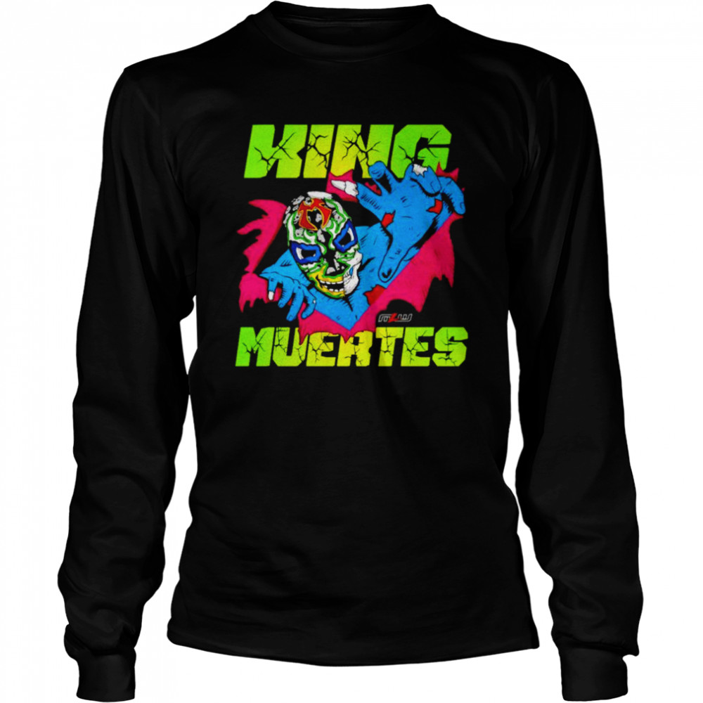 King Muertes Zombie Shirt Long Sleeved T Shirt