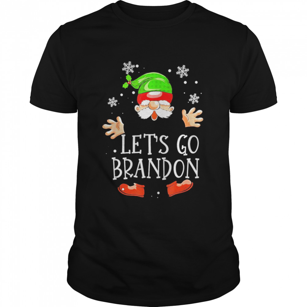 Let’s Go Branson Brandon Anti Liberal Gnome Christmas T- Classic Men's T-shirt