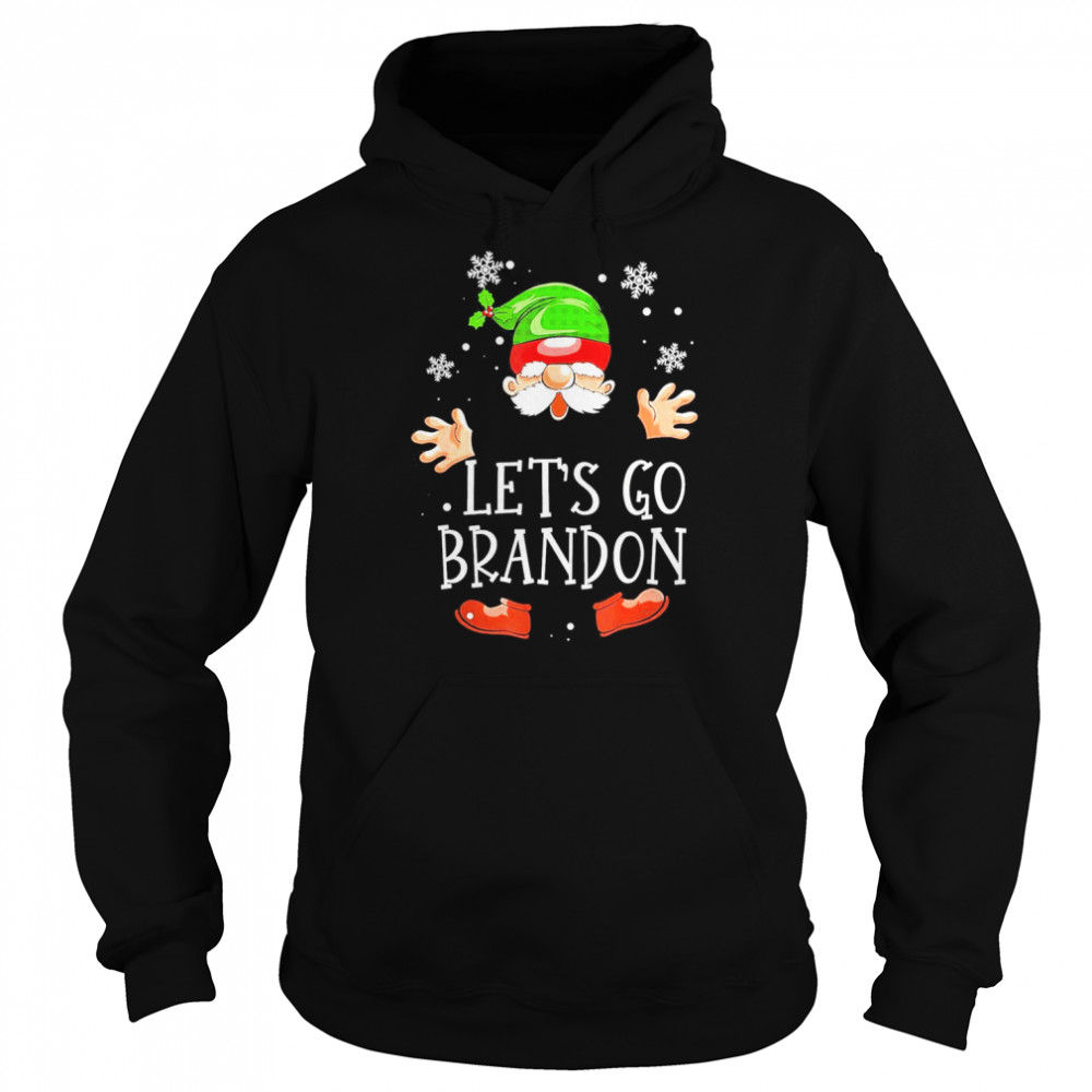 Let’s Go Branson Brandon Anti Liberal Gnome Christmas T- Unisex Hoodie
