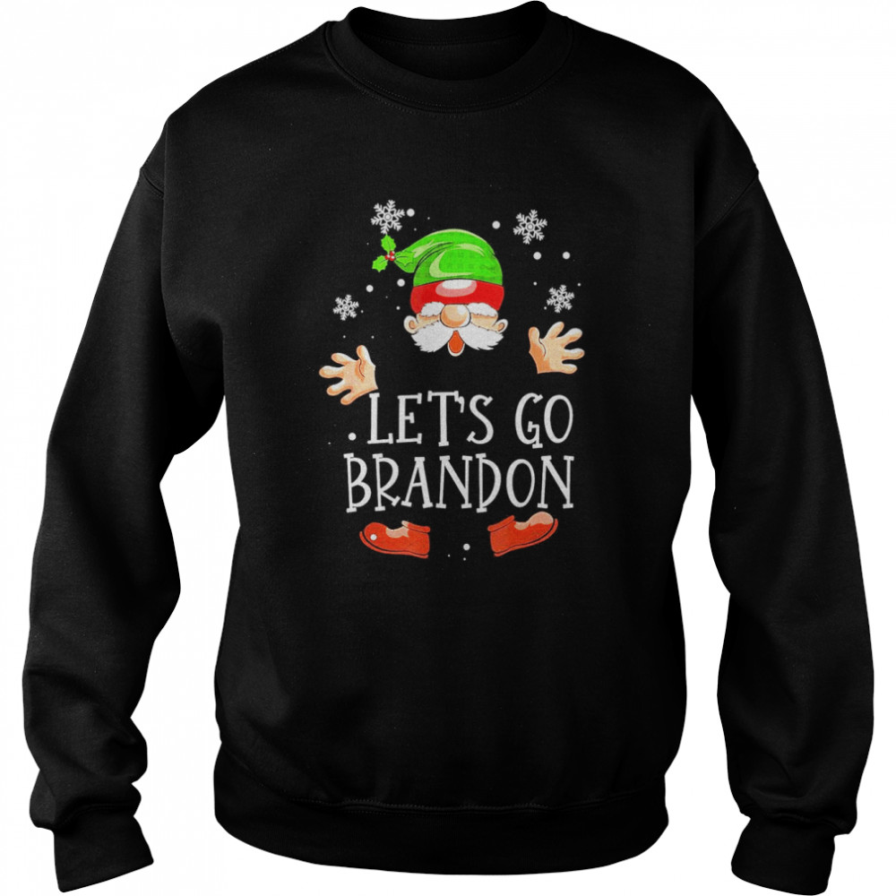 Let’s Go Branson Brandon Anti Liberal Gnome Christmas T- Unisex Sweatshirt