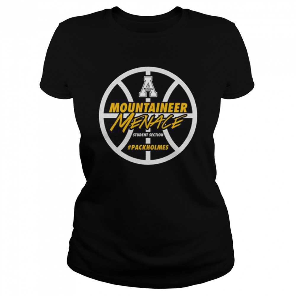 Mountaineer Menace Packholmes State Students  Classic Women'S T-Shirt