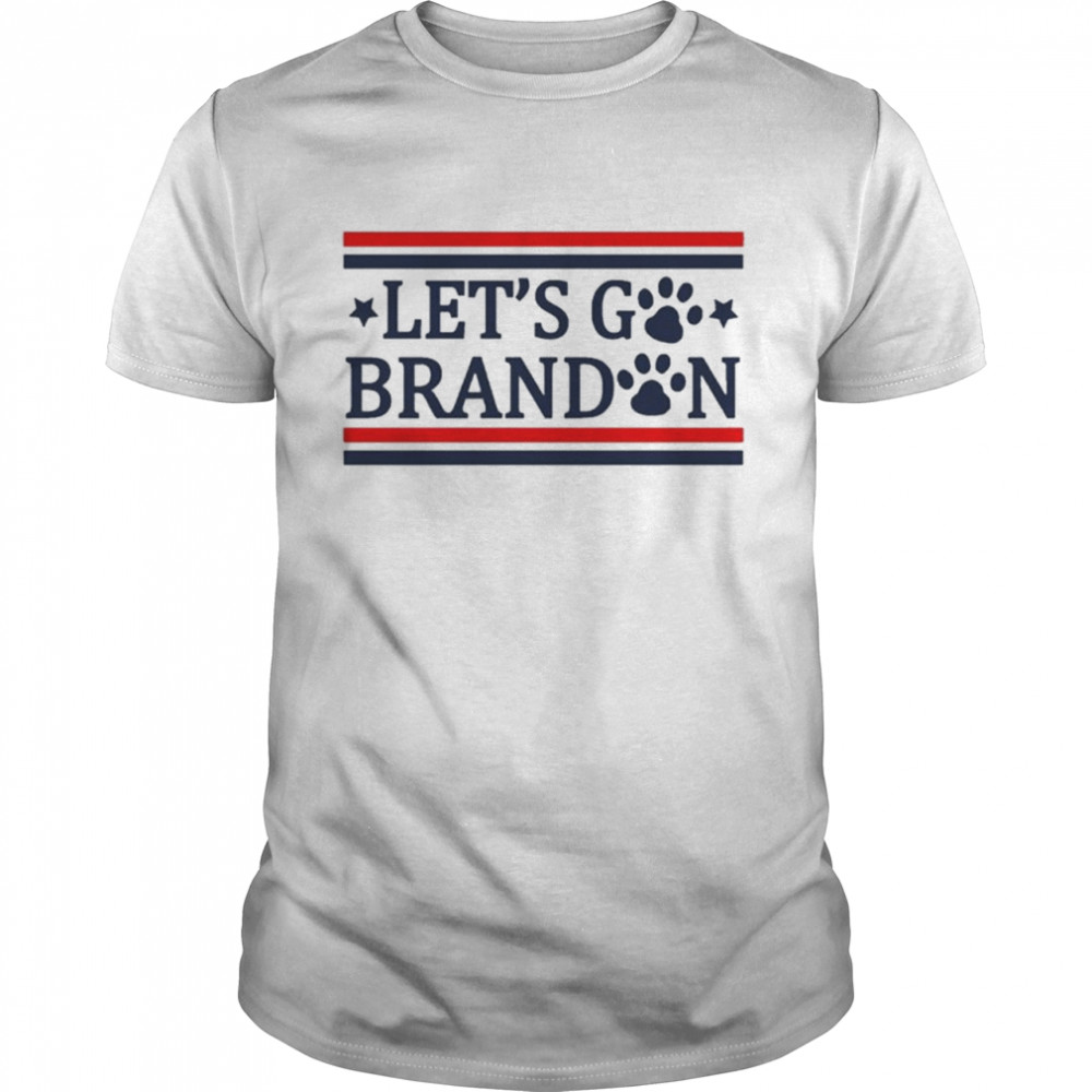 Nascar Lets go Brandon Dog  Classic Men's T-shirt