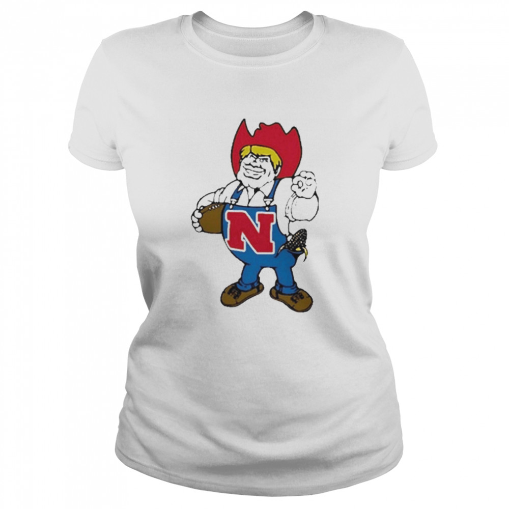 Nebraska Football Herbie Husker Classic Womens T Shirt