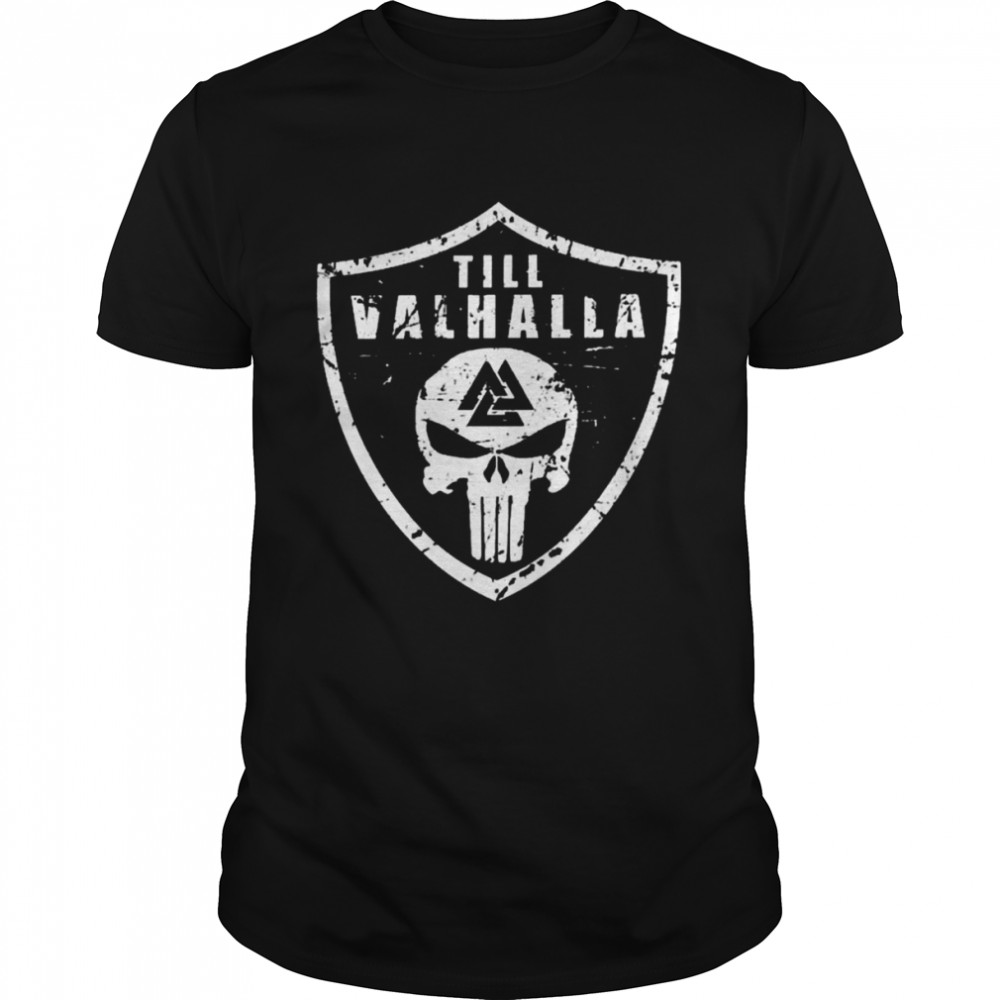 Original Skull Viking Still Valhalla  Classic Men's T-shirt