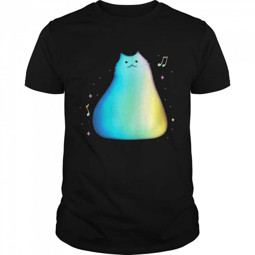 Pixar Soul Cat Portrait Music Notes  Classic Men's T-shirt