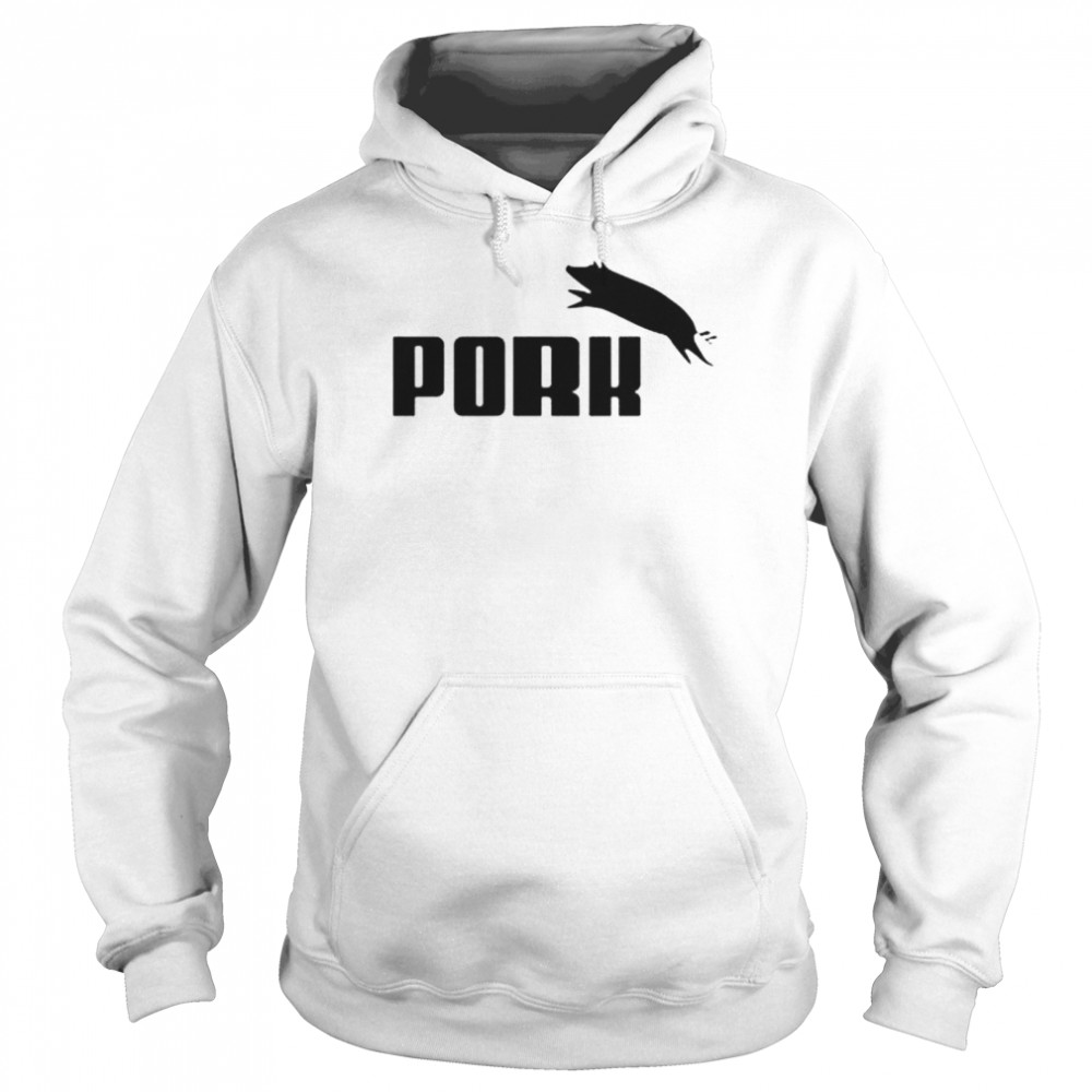 Pork Puma Parody Shirt Unisex Hoodie