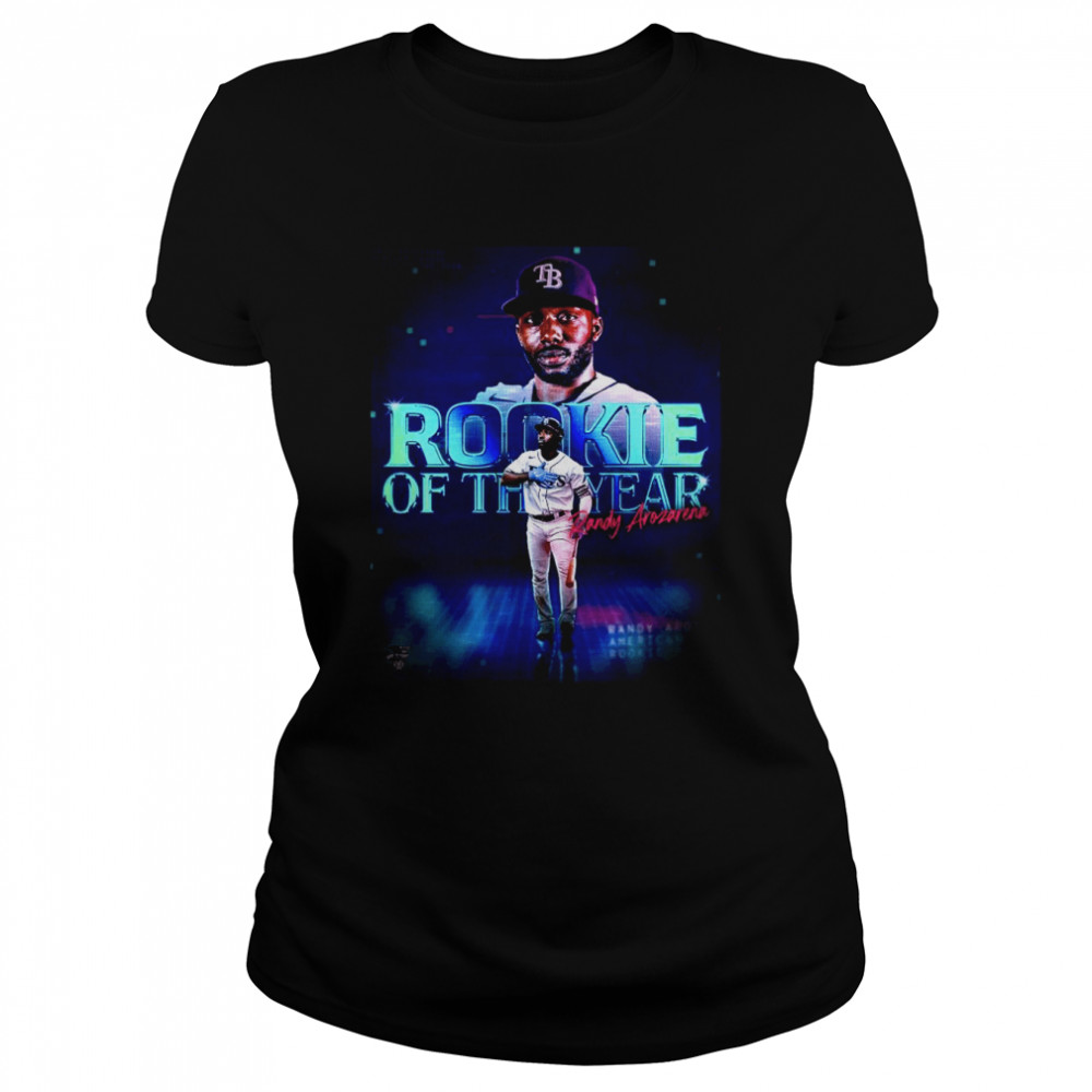 Randy Arozarena Tampa Bay Rays 2021 Al Rookie Of The Year Classic Womens T Shirt