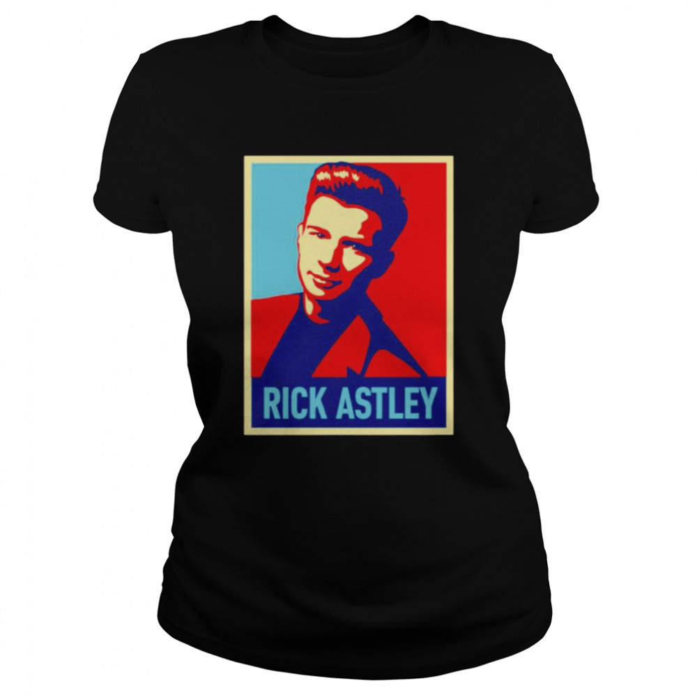 Rick Astley Vintage Shirt Classic Women'S T-Shirt