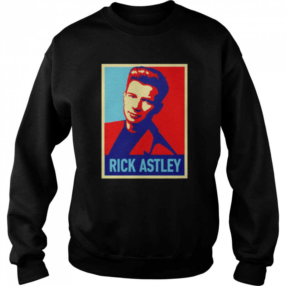 Rick Astley Vintage Shirt Unisex Sweatshirt