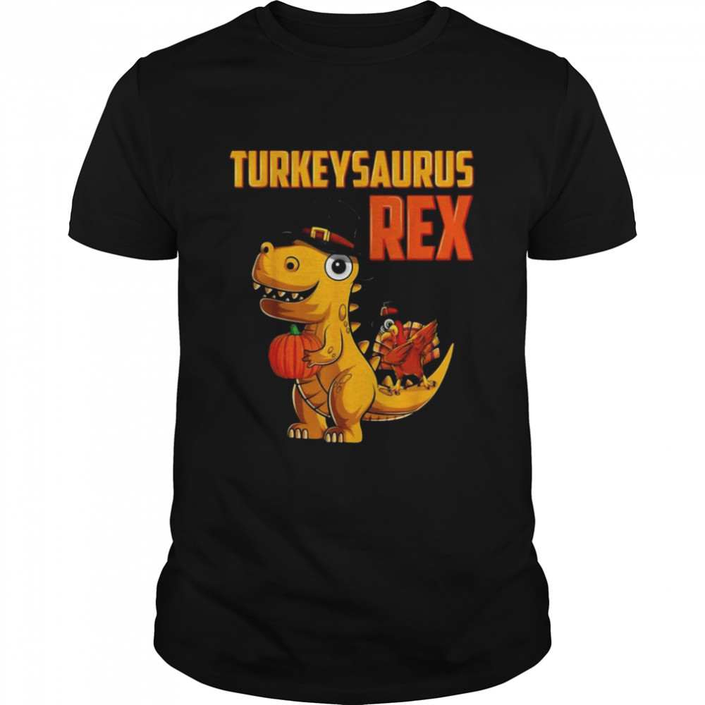 Turkeysaurus Rex Thanksgiving  Classic Men's T-shirt