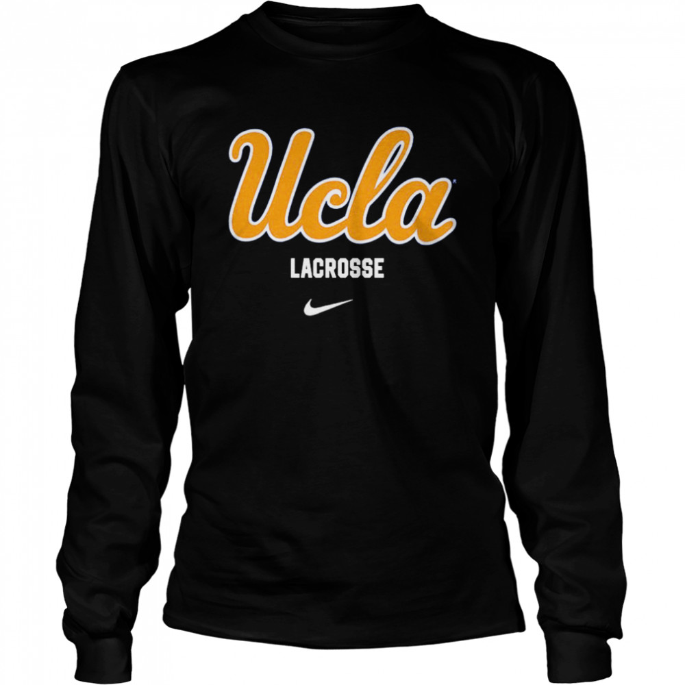 Ucla 2021 Lacrosse Nike T-shirt Long Sleeved T-shirt