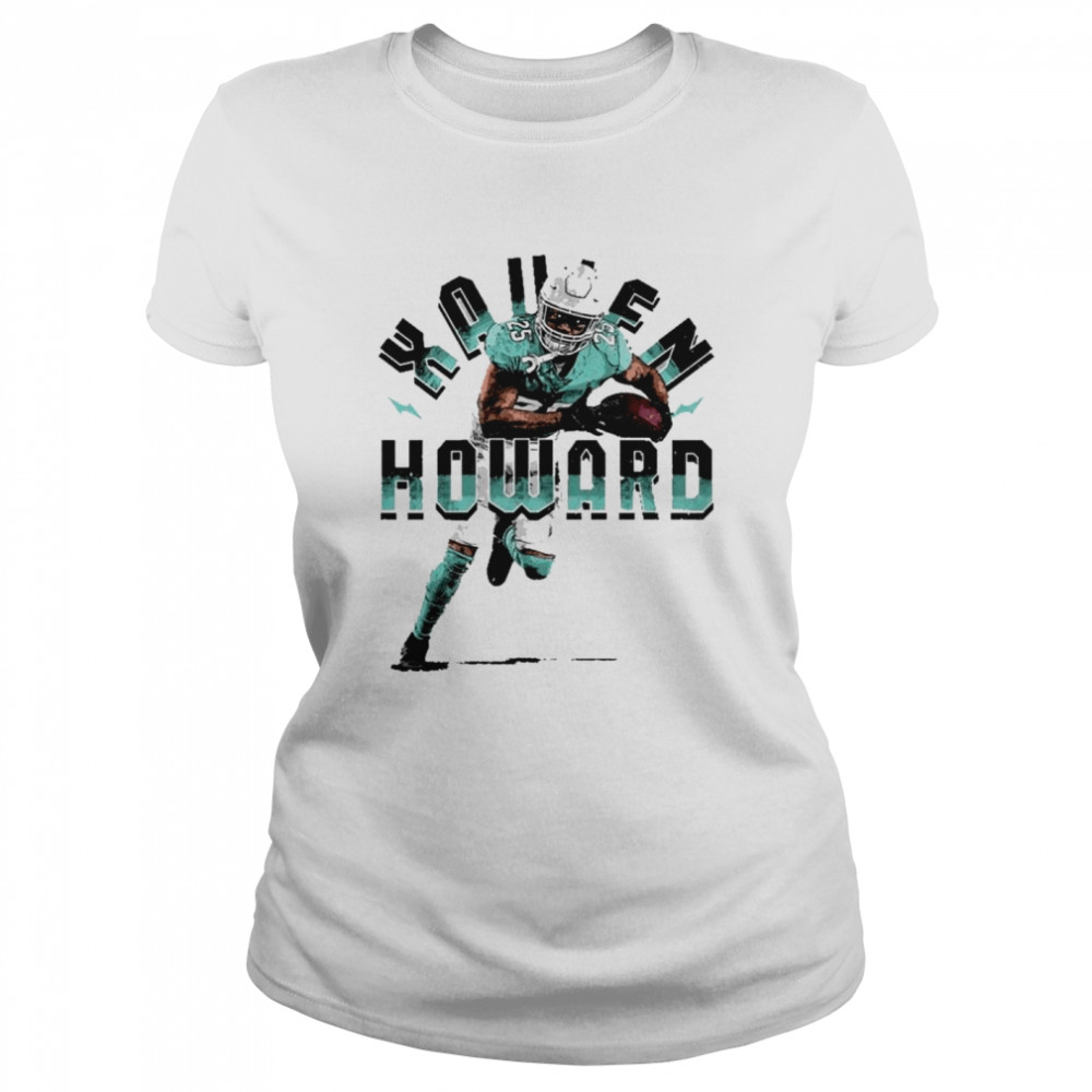 Xavien Howard Miami Dolphins Arc Shirt Classic Women'S T-Shirt