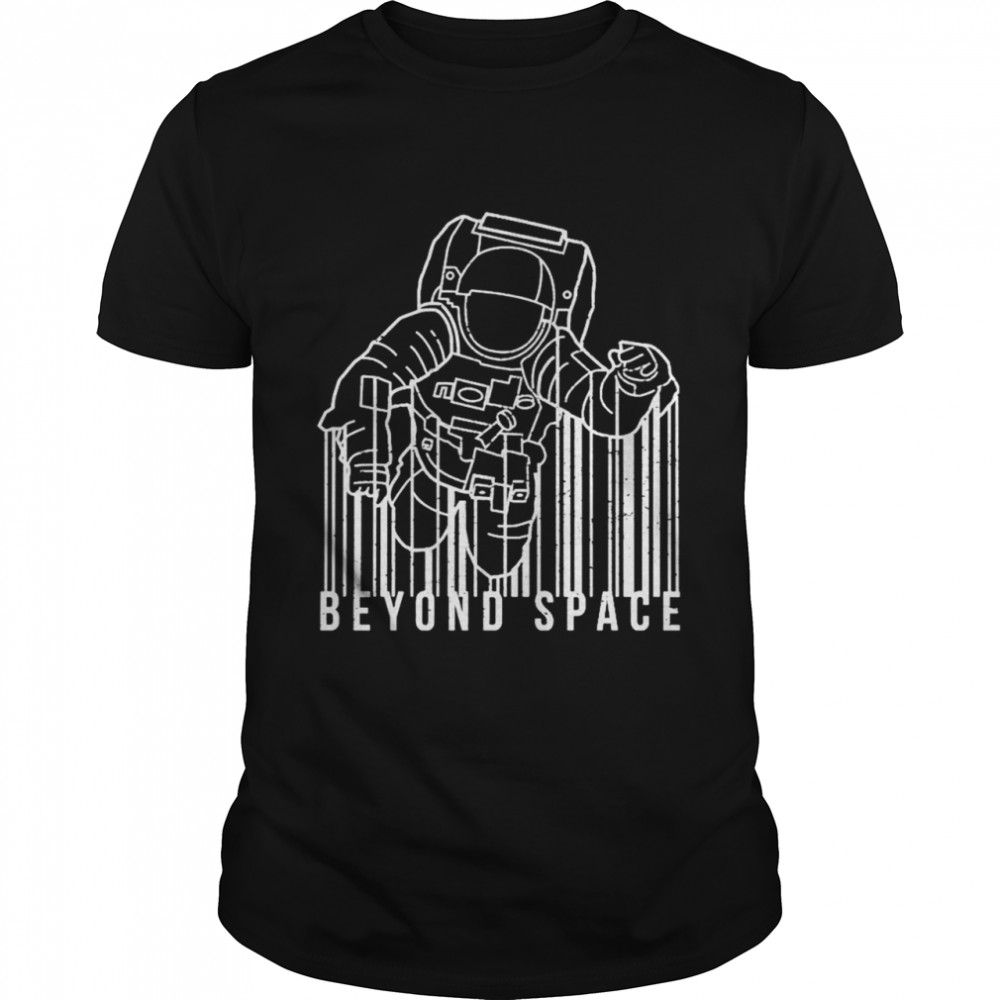 Astronaut Beyond space shirt Classic Men's T-shirt