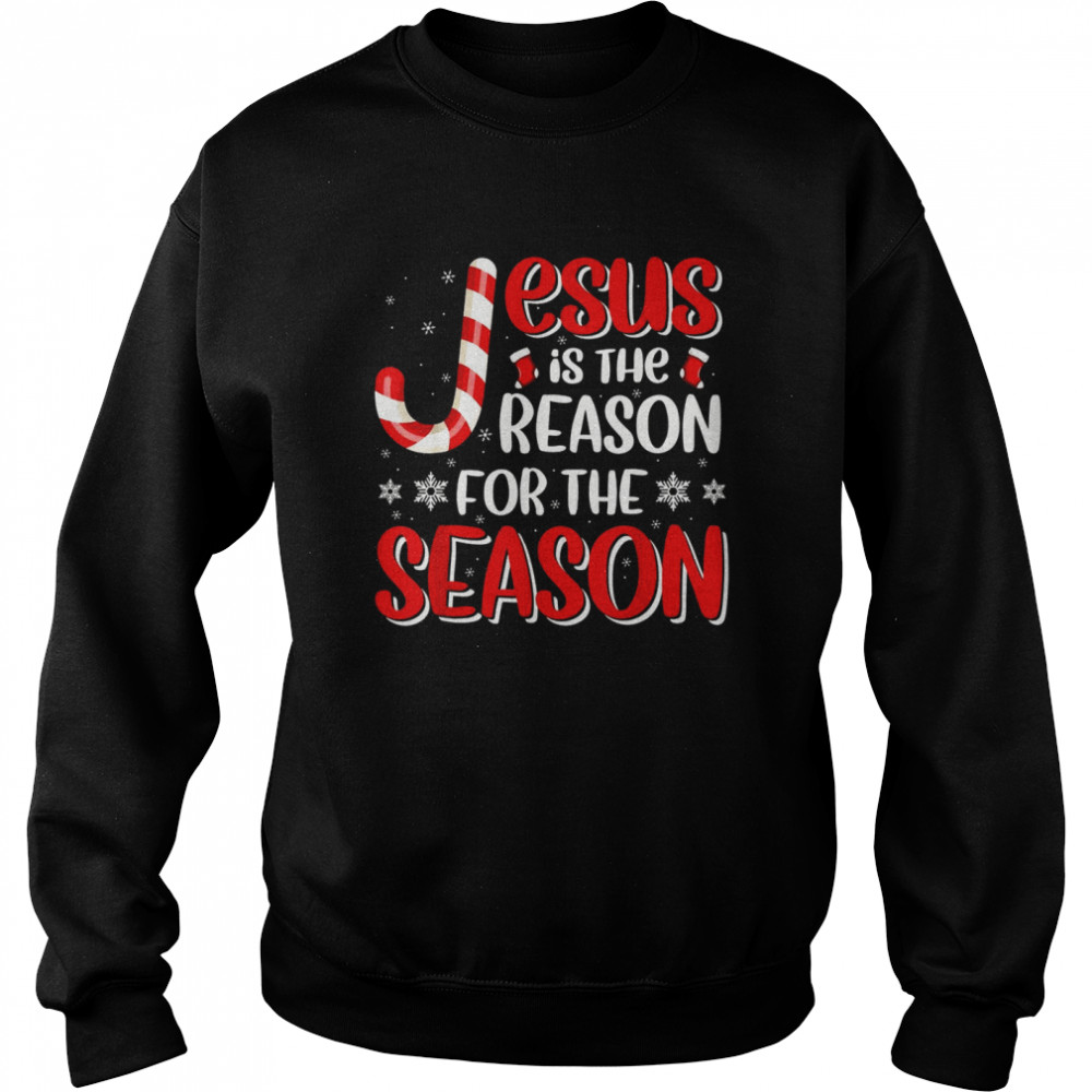 Christian Jesus The Reason Christmas Stocking Stuffer  Unisex Sweatshirt