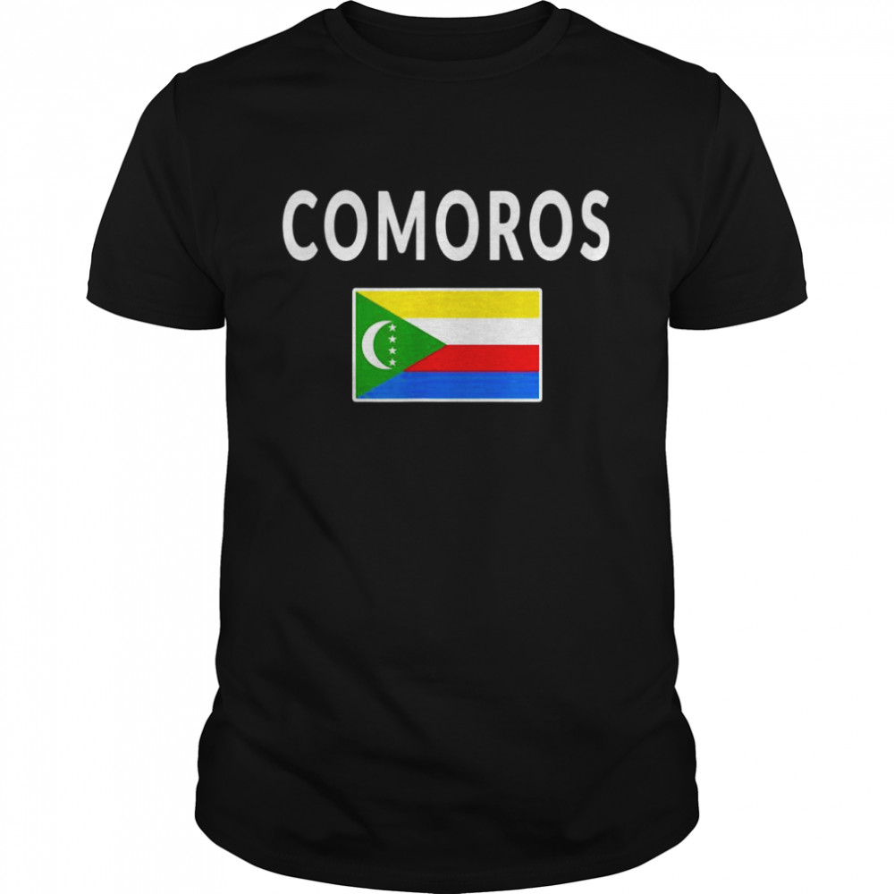 Comoros Flag souvenir Comorians  Classic Men's T-shirt