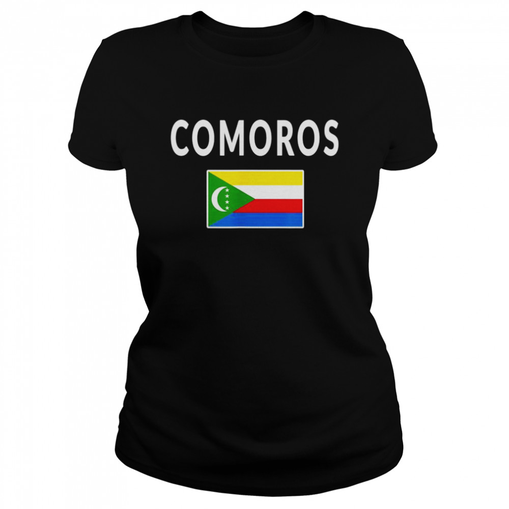 Comoros Flag Souvenir Comorians Classic Womens T Shirt