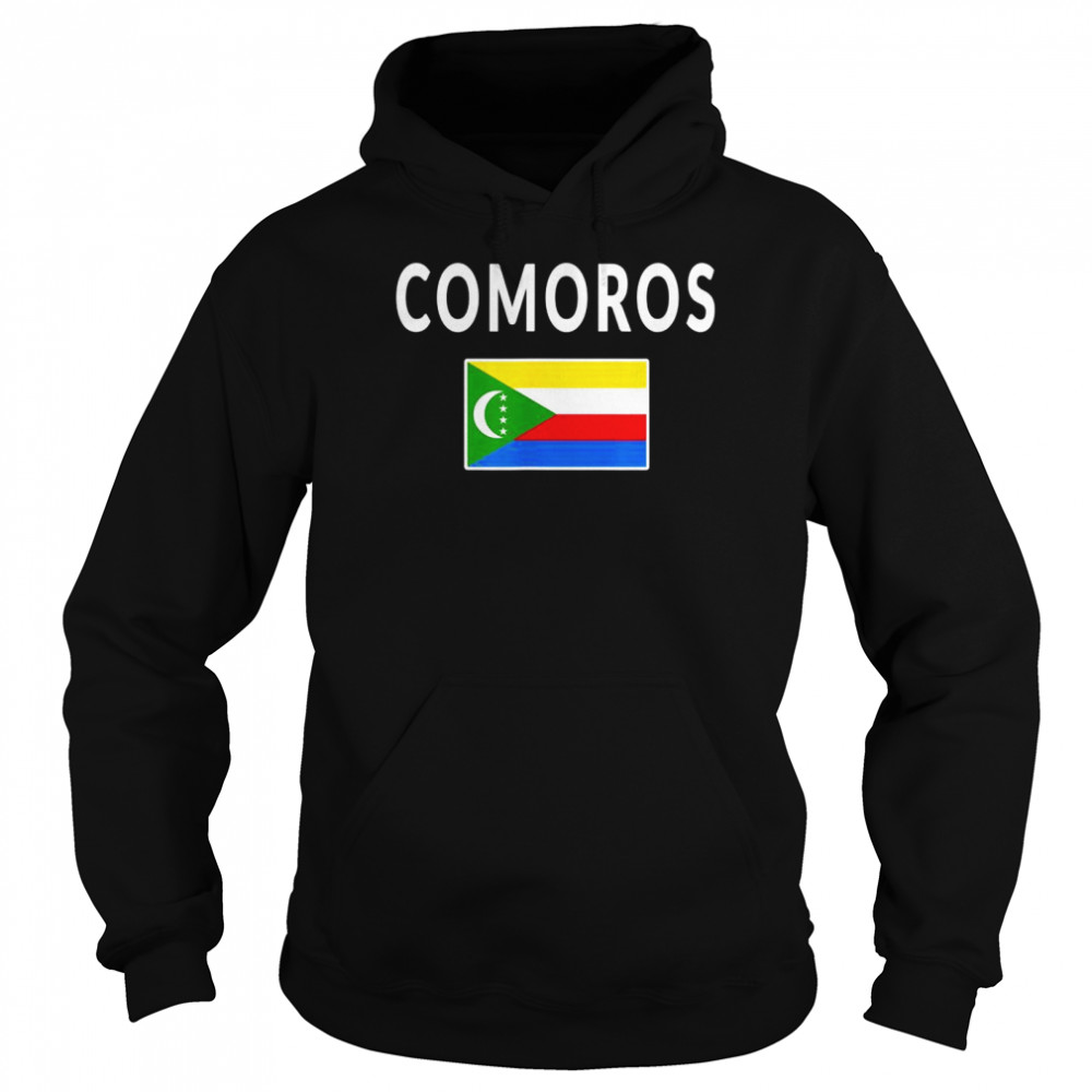 Comoros Flag Souvenir Comorians Unisex Hoodie