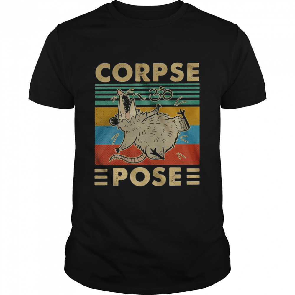 Corpse Pose Possum shirt Classic Men's T-shirt