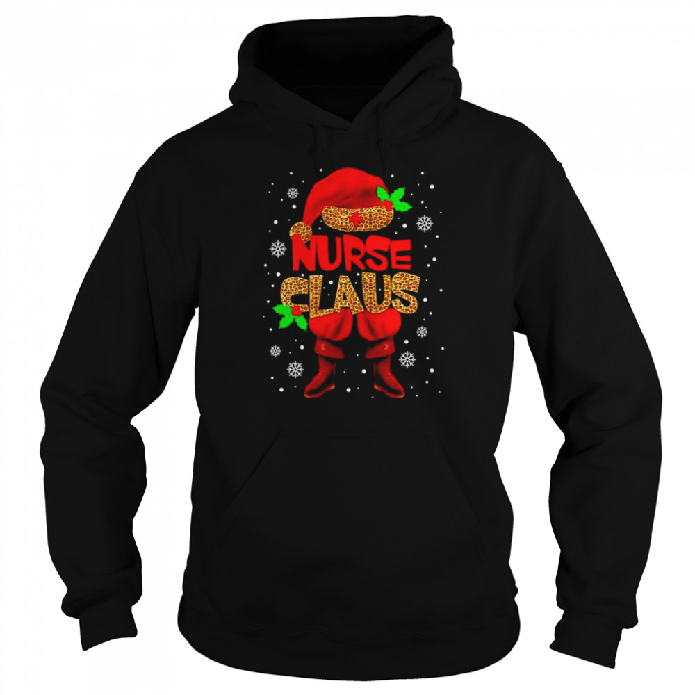Elf Nurse Claus Christmas Shirt Unisex Hoodie
