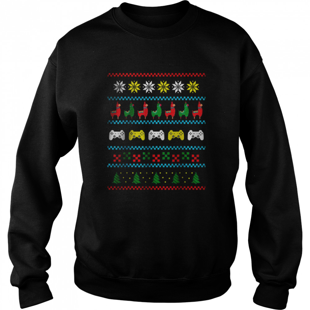 Gamer Christmas Gaming Video Games Gift Boys Men T- Unisex Sweatshirt