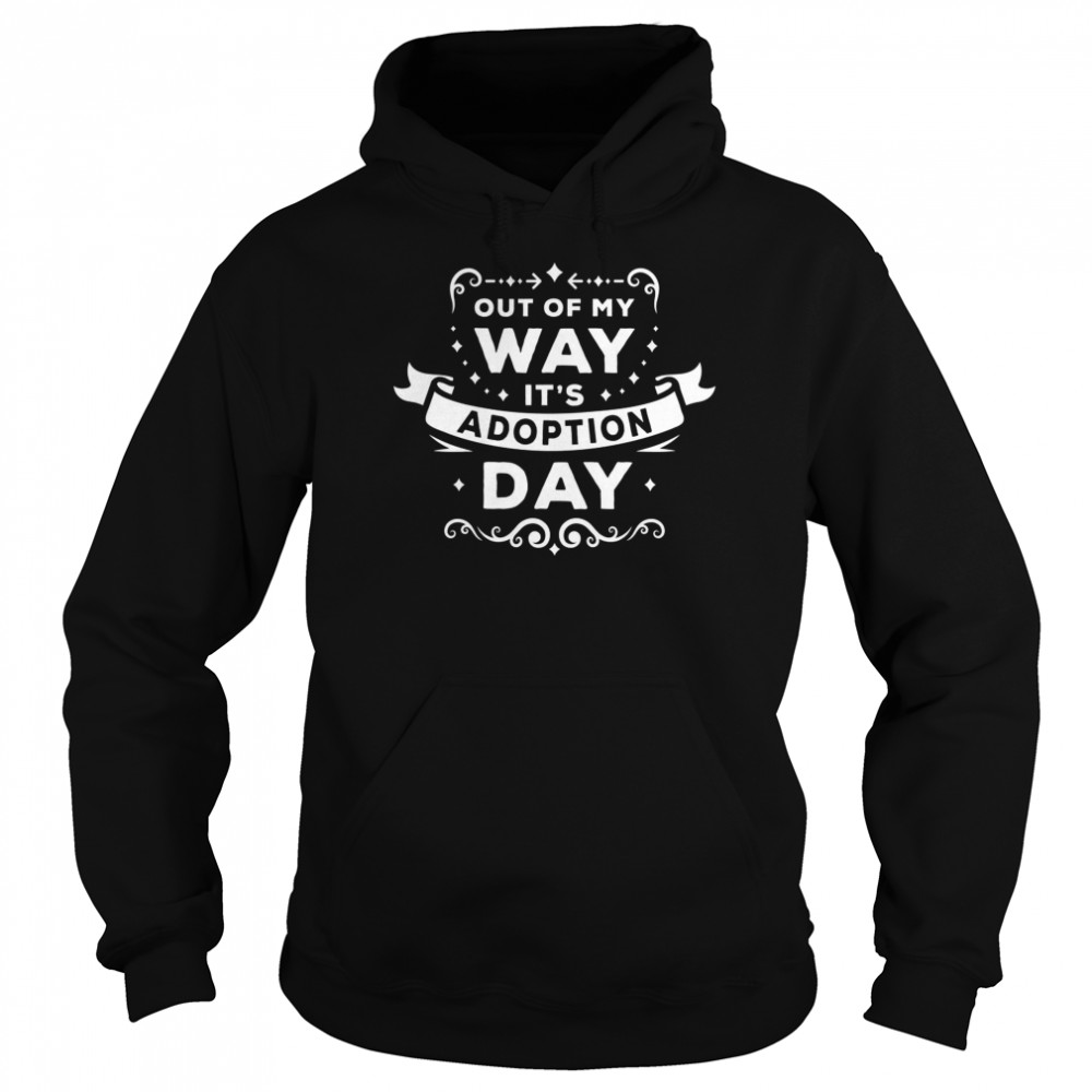 Gotcha Day Adoption Announcement Homecoming Adopted Unisex Hoodie