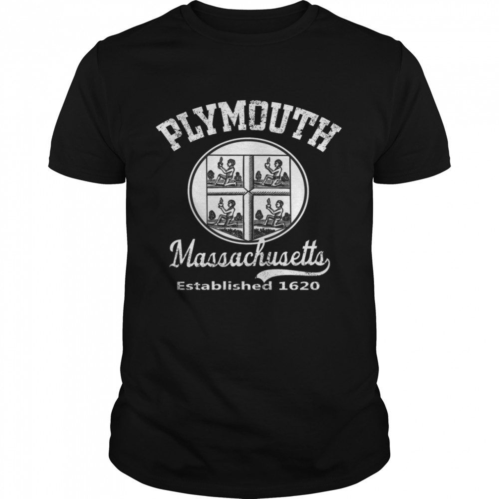 Plymouth Massachusetts Established 1620  Classic Men's T-shirt