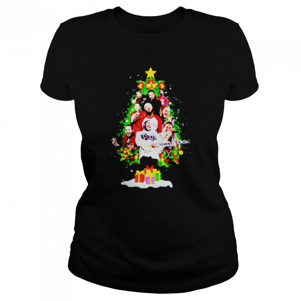 Post Malone Christmas Tree Sweater Classic Women'S T-Shirt