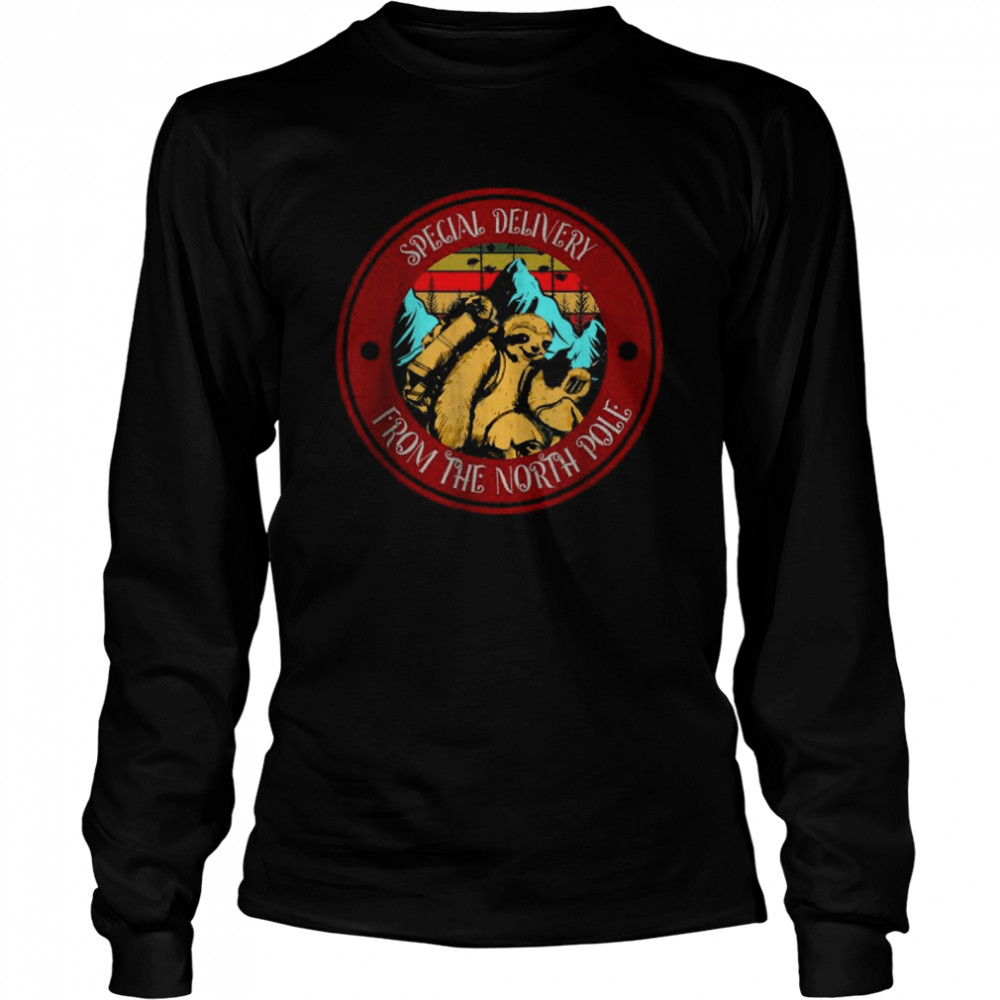 Special Delivery From The North Pole Shirt Long Sleeved T Shirt
