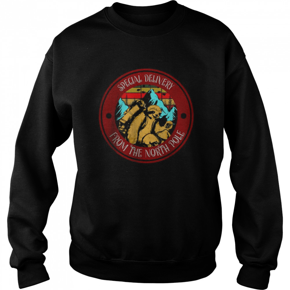 Special Delivery From The North Pole Shirt Unisex Sweatshirt