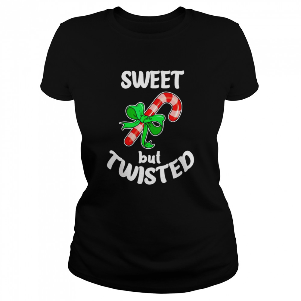 Sweet But Twisted Xmas Christmas Classic Womens T Shirt