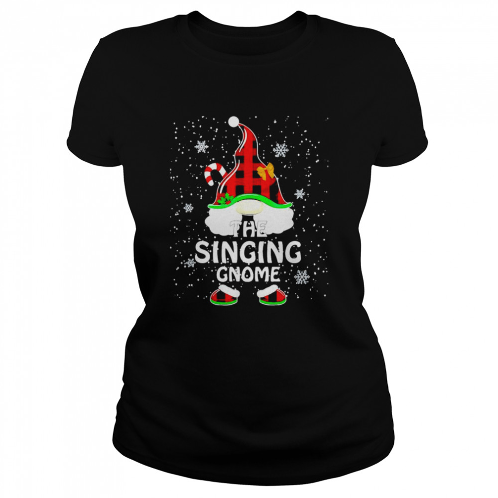 The Singing Gnome Christmas Shirt Classic Women'S T-Shirt