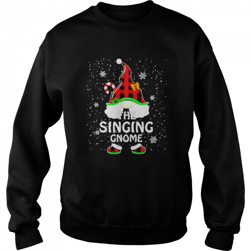 The Singing Gnome Christmas Shirt Unisex Sweatshirt