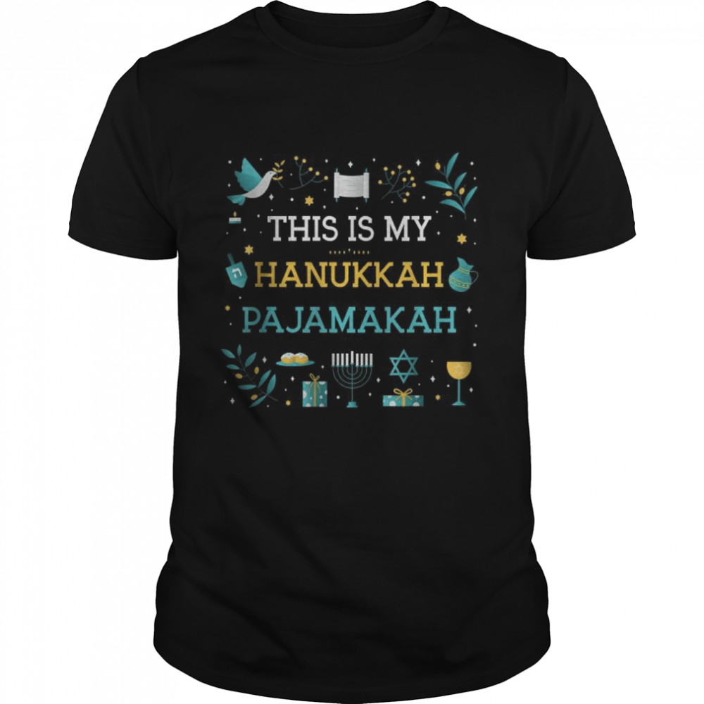 This Is My Hanukkah Pajamakah T- Classic Men's T-shirt