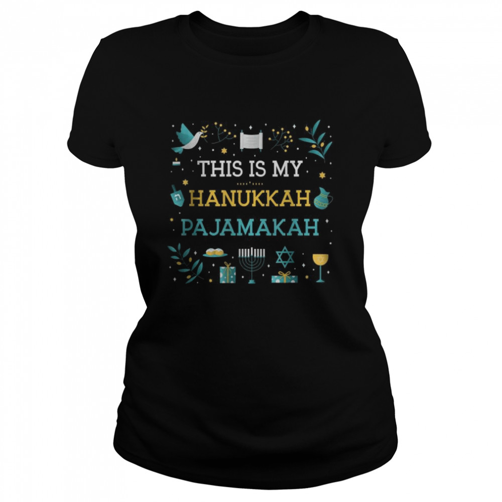 This Is My Hanukkah Pajamakah T- Classic Women'S T-Shirt