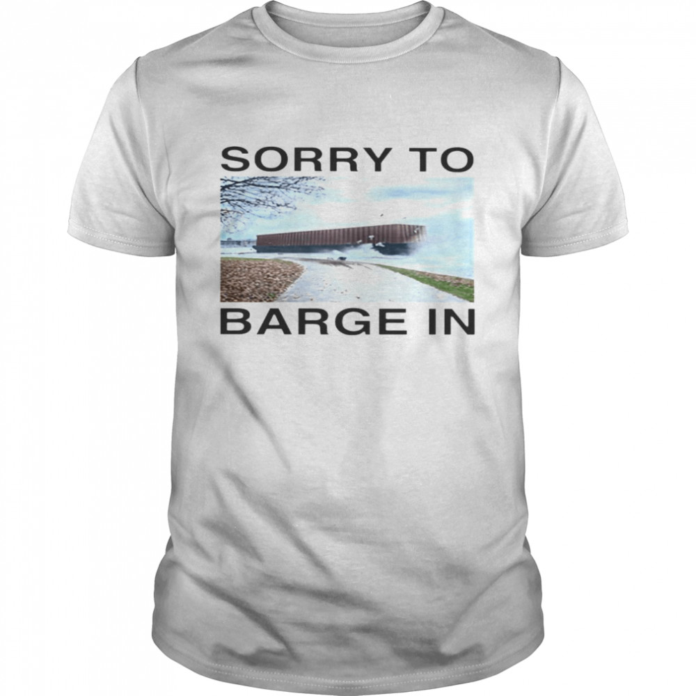 Vancouver sorry to barge in shirt Classic Men's T-shirt