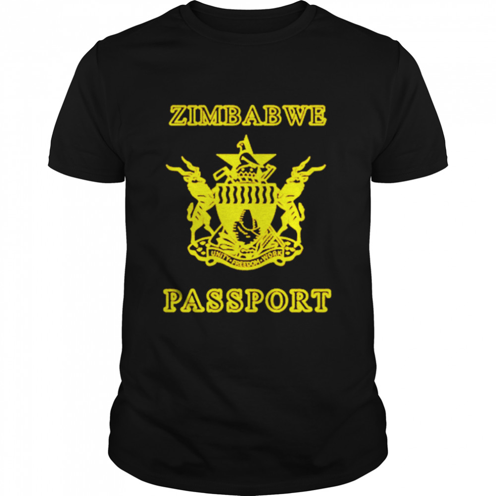 Zimbabwe Passport shirt Classic Men's T-shirt