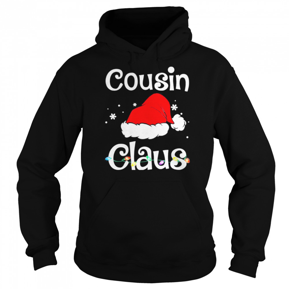 Cousin Claus Christmas Pajama Family Matching Xmas T Unisex Hoodie