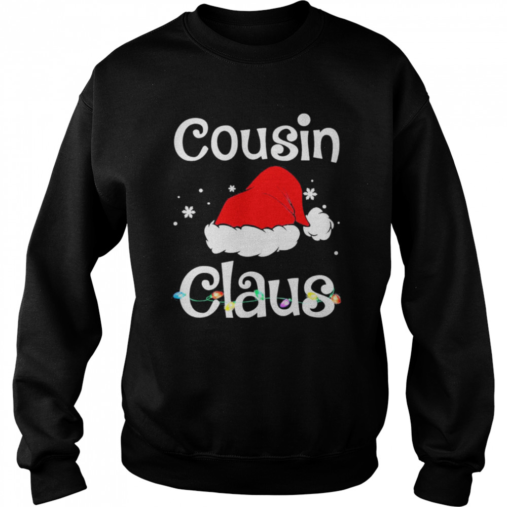 Cousin Claus Christmas Pajama Family Matching Xmas T Unisex Sweatshirt