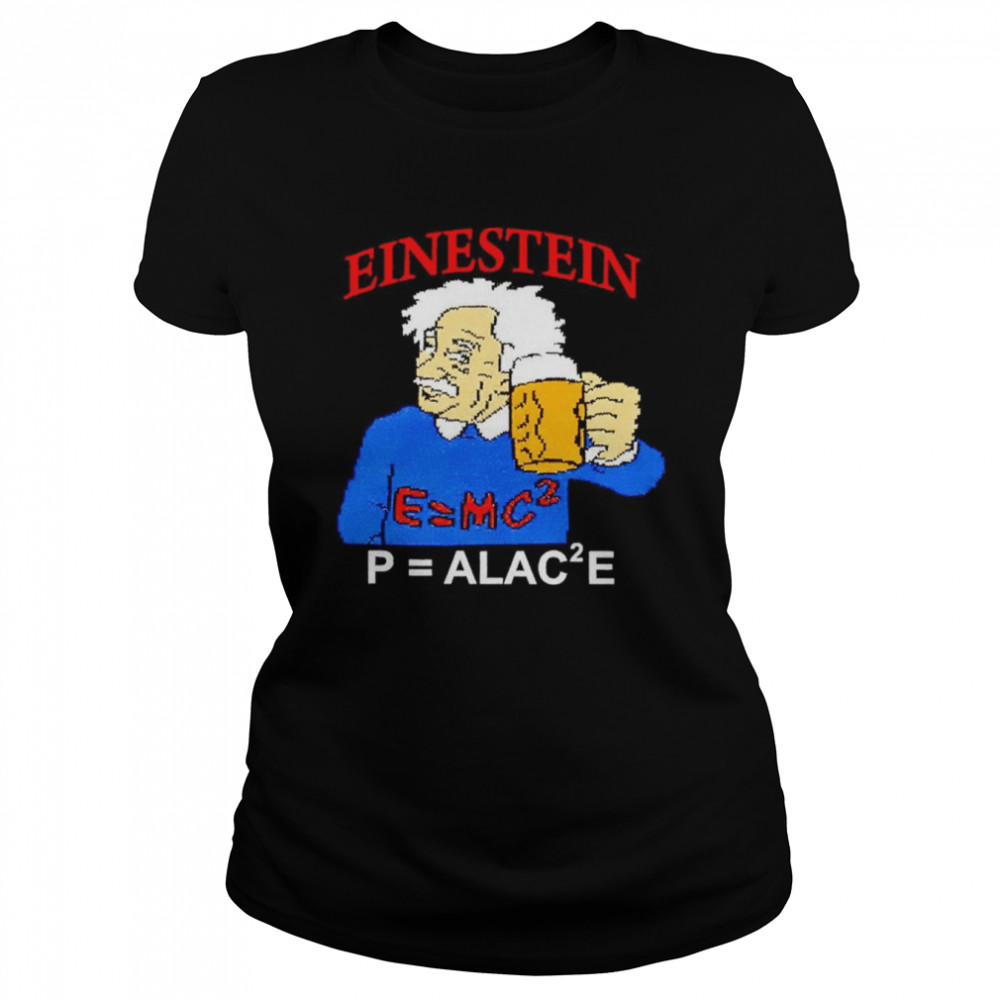 Einstein Palace Skateboards Classic Womens T Shirt