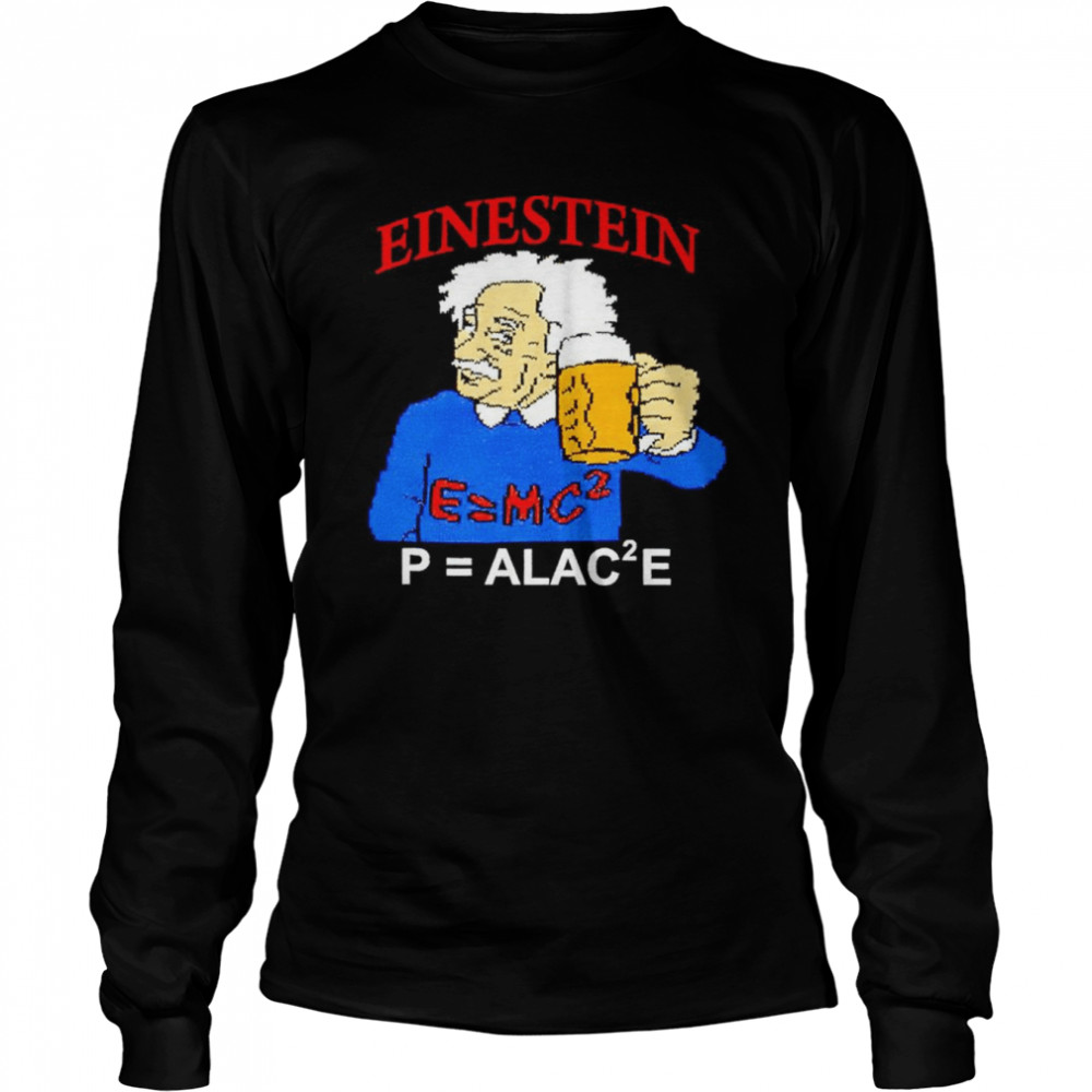 Einstein Palace Skateboards Long Sleeved T Shirt