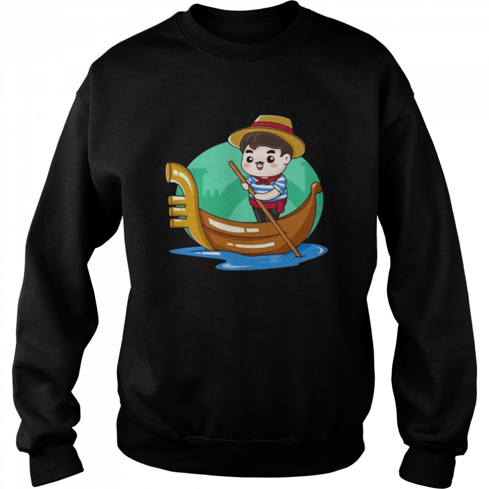 Italian Boatman Kawaii Style  Unisex Sweatshirt